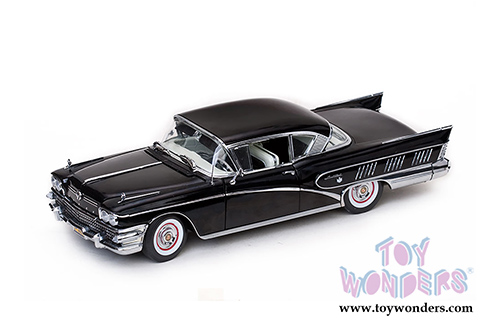 Sun Star Platinum - Buick Limited Riviera Coupe Hard Top (1958, 1/18 scale diecast model car, Black Charcoal) 4805