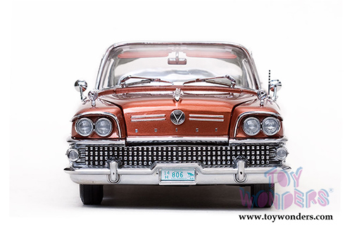 Sun Star Platinum - Buick Limited Riviera Coupe Hard Top (1958, 1/18 scale diecast model car, Glacier White/Garnet Red) 4806