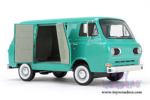 First Gear - Clean-Rite Laundry and Dry Cleaners Ford Econoline Van (1960, 1/25 scale diecast model car, Green) 40-0399