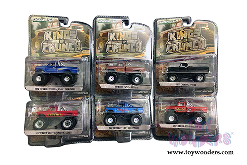 Greenlight - Kings of Crunch Series 2 (1/64 scale diecast model car, Asstd.) 49020/48