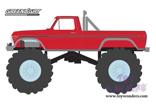 Greenlight - Kings of Crunch Series 6 | Ford F-250 Monster Truck - Godzilla (1974, 1/64 scale diecast model car, Red) 49060E/48