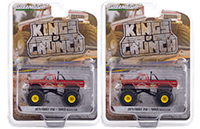 Greenlight - Kings of Crunch Series 9 | Ford F-250 Monster Truck - Super Monster (1979, 1/64 scale diecast model car, Red) 49090D/48