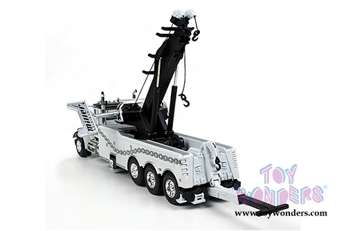 First Gear - Peterbilt 367 with Century Rotator Wrecker (1/50 scale diecast model car, Gray) 50-3344