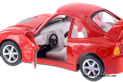 Kinsmart - Turbo Racer Undecorated (5" diecast model car, Asstd.) 5008/10DC