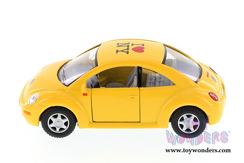 5028D-ILNY Kinsmart I Love New York 1967 Volkswagen New Beetle Diecast Model Car