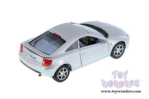 5038D Kinsmart Toyota Celica Silver Diecast Model Car