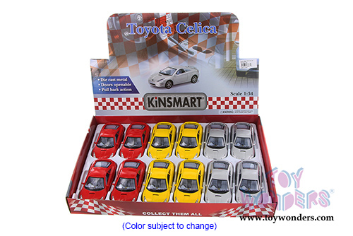 5038D Kinsmart Toyota Celica Diecast Model Car Display Box Package