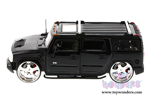 Jada Toys Dub City - Hummer H2 SUV (1/24 scale diecast model car, Asstd.) 50549FU/24