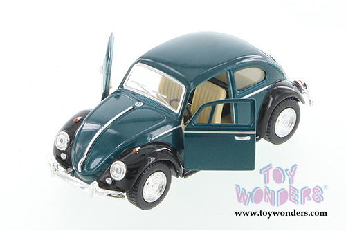 Kinsmart - Volkswagen Classic Beetle Duo Tone Hardtop (1967, 1/32 scale diecast model car, Asstd.) 5057DE