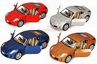 Kinsmart - Nissan Fairlady 350Z Hard Top (1:34, Asstd.) 5061D collector diecast toy Nisssan 350Z model cars