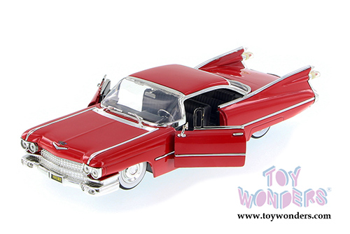 Jada Toys Bigtime Kustoms - Cadillac Coupe De Ville Hard Top (1959, 1/24 scale diecast model car, Asstd) 50667KD