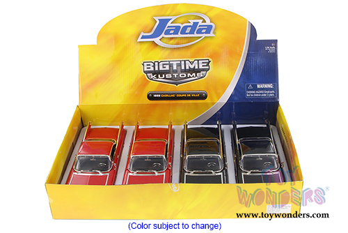Jada Toys Bigtime Kustoms - Cadillac Coupe De Ville Hard Top (1959, 1/24 scale diecast model car, Asstd) 50667KD