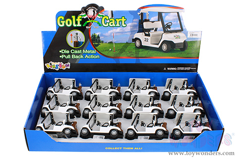 5105DW Kinsmart Golf Cart Diecast Model Car