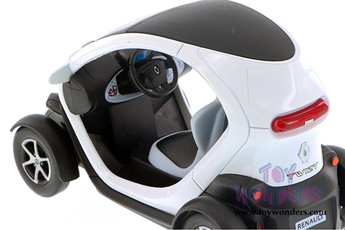 Kinsmart - Renault Twizy (5" diecast model car, White) 5111DWH