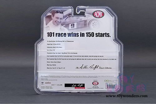 Greenlight/ACME - Allan Moffat Racing 1968 Ford F-350 Ramp Truck & 1969 Ford Mustang Boss 302 Trans Am #9 Coca Cola (1968-1969, 1/64 scale diecast model car, Red/White) 51139