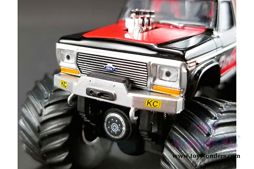 Greenlight/ACME Ford F-250 Monster Truck Firestone (1974, 1/64 scale diecast model car, Red/Black) 51272