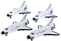 X-Force Commander U.S. Space Shuttle (7.5" diecast model, White) 51355
