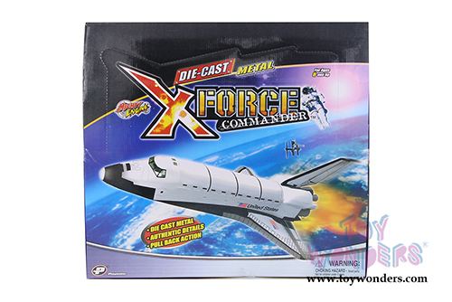 X-Force Commander U.S. Space Shuttle (7.5" diecast model, White) 51355