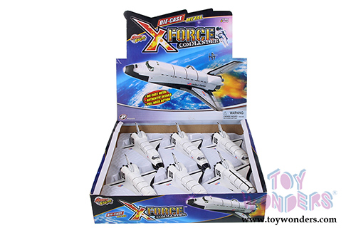 X-Force Commander U.S. Space Shuttle (7.5" diecast model, White) 51355