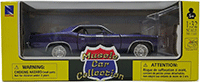 New Ray - Muscle Car Collection Plymouth Barracuda Hardtop (1970, 1/32 scale diecast model car, Purple/Black) 51393