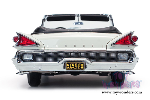 Sun Star Platinum - Mercury Park Lane Open Convertible (1959, 1/18 scale diecast model car, Marble White) 5154