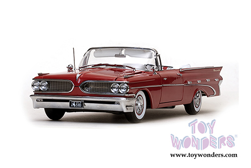 Sun Star Platinum - Pontiac Bonneville Open Convertible (1959, 1/18 scale diecast model car, Mandalay Red) 5183