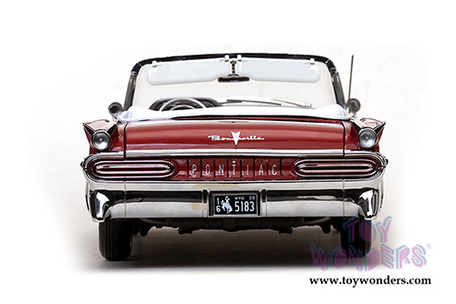 Sun Star Platinum - Pontiac Bonneville Open Convertible (1959, 1/18 scale diecast model car, Mandalay Red) 5183