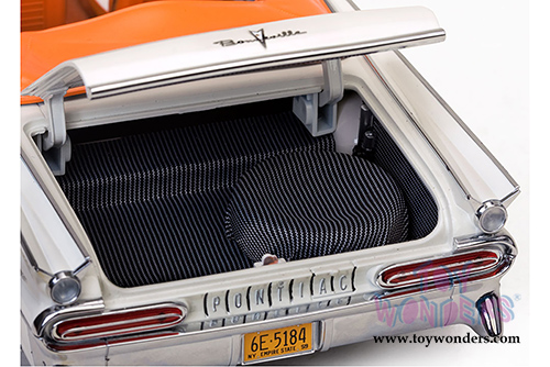 Sun Star Platinum - Pontiac Bonneville Open Convertible (1959, 1/18 scale diecast model car, Cameo Ivory) 5184