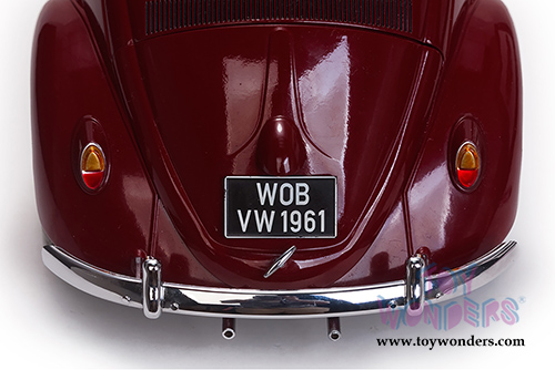 Sun Star - Volkswagen Beetle Saloon Hard Top (1961, 1/12 scale diecast model car, Ruby Red) 5210