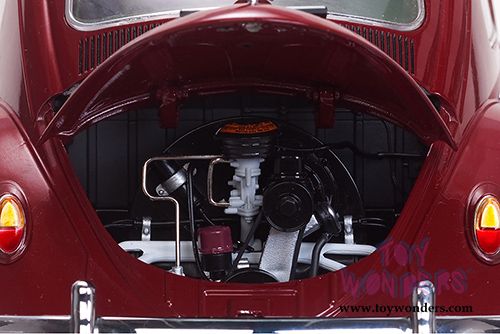 Sun Star - Volkswagen Beetle Saloon Hard Top (1961, 1/12 scale diecast model car, Ruby Red) 5210