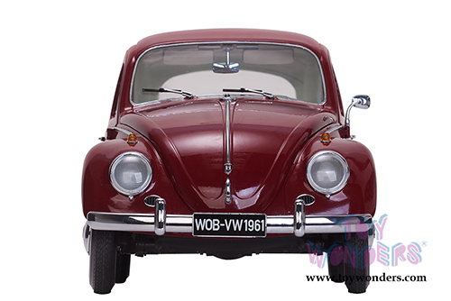 Sun Star - Volkswagen Beetle Saloon Hard Top (1961, 1/12 scale diecast model car, Ruby Red) 5210