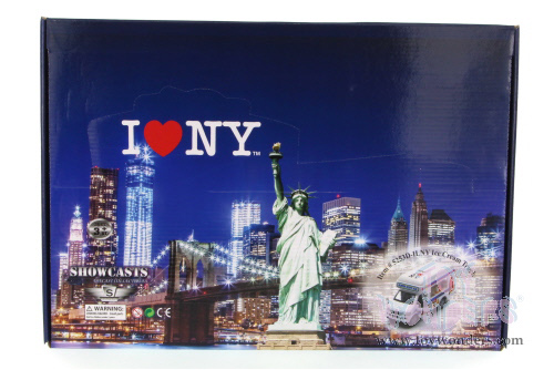 Showcasts Collectibles - I Love New York Ice Cream Truck (5", White) 5253D-ILNY