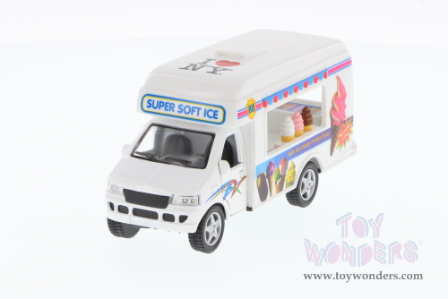 Showcasts Collectibles - I Love New York Ice Cream Truck (5", White) 5253W-ILNY