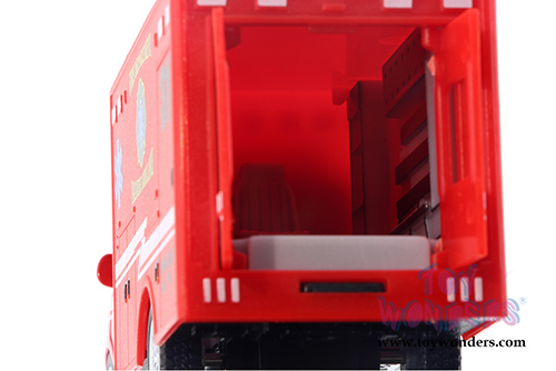 Kinsmart - Rescue Team Ambulances (5" diecast model car, Red) 5259DR