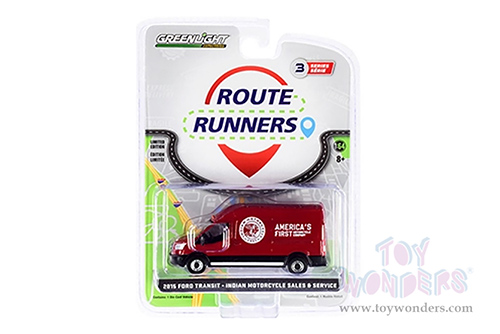 Greenlight - Route Runners Series 3 (1/64 scale diecast model car, Asstd.) 53030/48