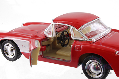 5316/2D Kinsmart 1957 Chevrolet Corvette Diecast Model Car