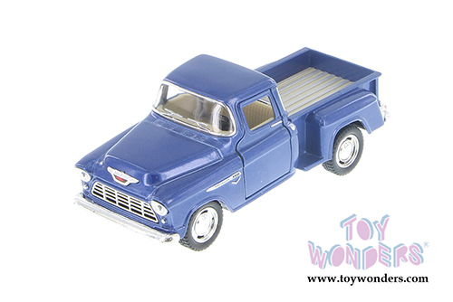 Kinsmart - Chevy Stepside Pickup (1955, 1/32 scale diecast model car, Asstd.) 5330/5D