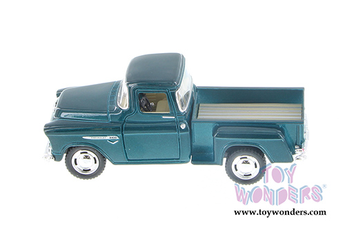 Kinsmart - Chevy Stepside Pickup (1955, 1/32 scale diecast model car, Asstd.) 5330/5D