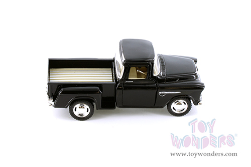 5330DBK Kinsmart 1955 Chevy Stepside Pickup Truck Diecast Model Car