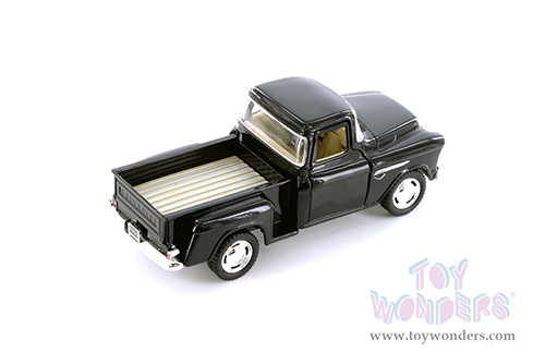 5330DBK Kinsmart 1955 Chevy Stepside Pickup Truck Diecast Model Car