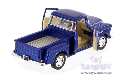 5330WBU Kinsmart 1955 Chevrolet Stepside Pickup Diecast Model Car