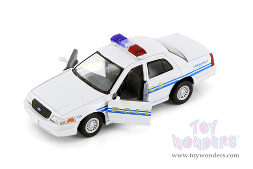 5342D Kinsmart Ford Crown Victoria Police Interceptor Diecast Model Car