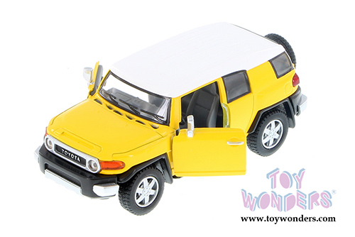 Kinsmart - Toyota FJ Cruiser SUV (1/36 scale diecast model car, Asstd.) 5343/6D