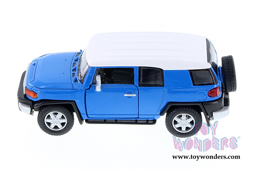 Kinsmart - Toyota FJ Cruiser SUV (1/36 scale diecast model car, Blue) 5343DBU