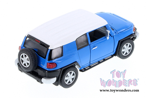 Kinsmart - Toyota FJ Cruiser SUV (1/36 scale diecast model car, Blue) 5343DBU