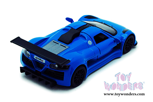 Kinsmart - Gumpert Apollo Sport Hard Top (2010, 1/36 scale die cast model car, Blue) 5356WBU