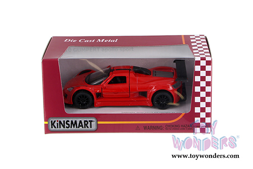 5356WR Kinsmart 2010 Gumpert Apollo Sport Diecast Model Car Window Box Package