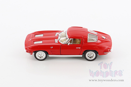 5358WR Kinsmart 1963 Chevrolet Corvette Stingray Diecast Model Car