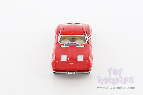 5358WR Kinsmart 1963 Chevrolet Corvette Stingray Diecast Model Car
