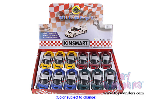 Kinsmart - Lotus Exige S Hardtop #3 (2012, 1/32 scale diecast model car, Asstd.) 5361DG